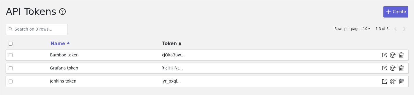 Tokens