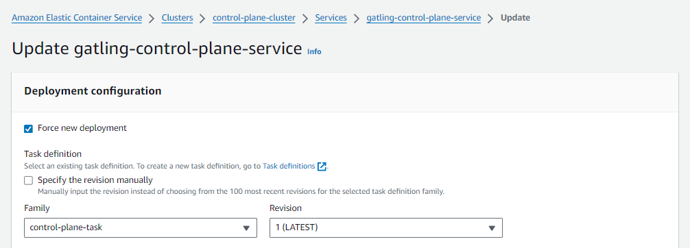 Service update