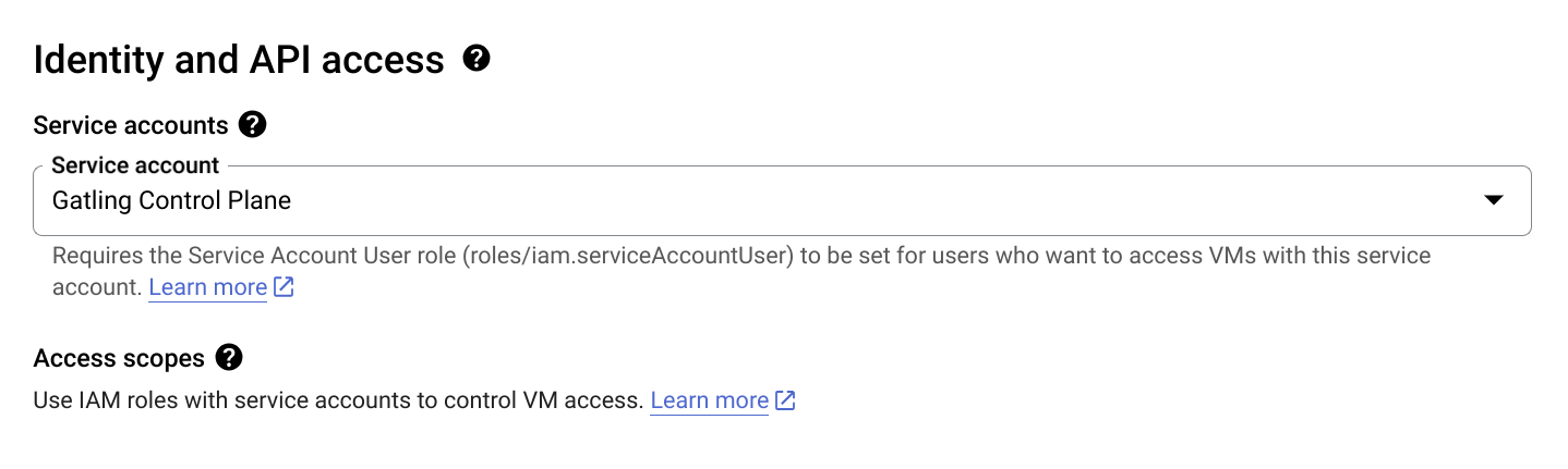 Identity API Access